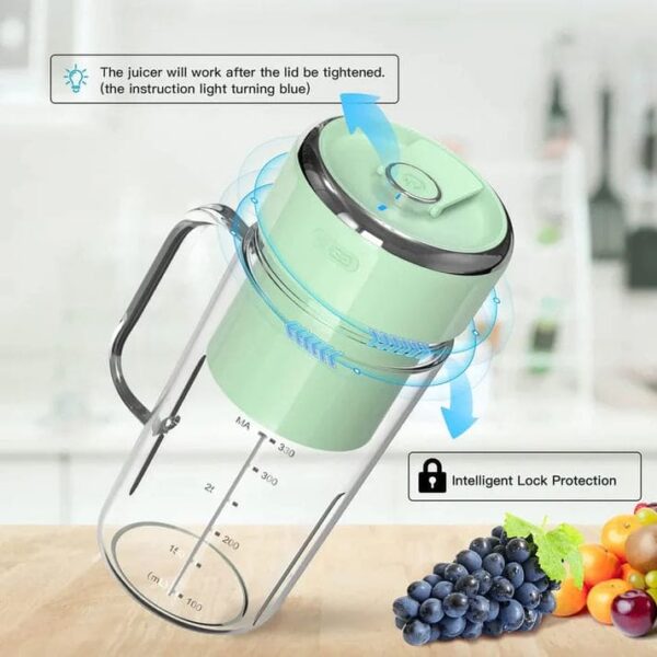 Portable Rechargeable Mini Juicer - Image 2